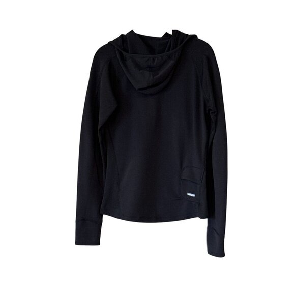 The North Face Women's Flash Dry Hoodie Jacket Black Long Sleeve Zip Size Small - Picture 2 of 7